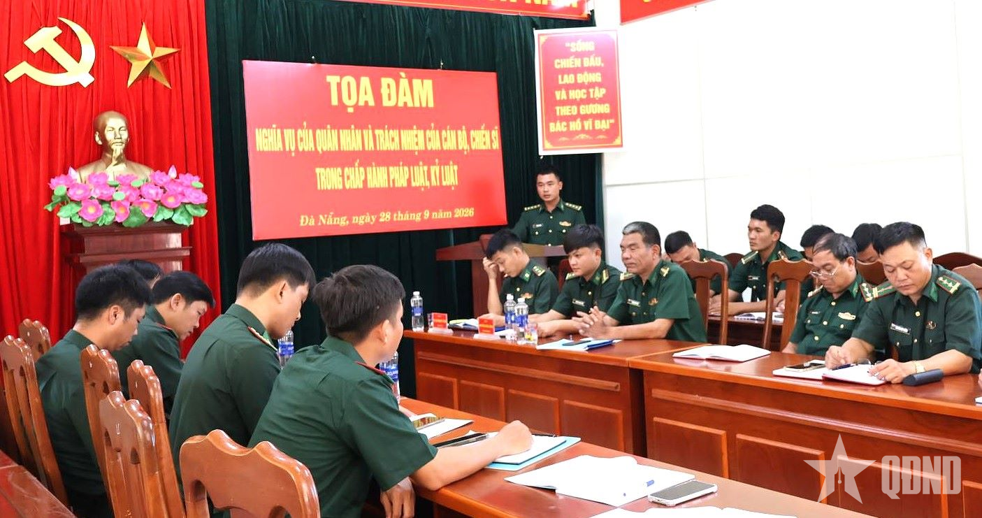 Đồn Biên phòng Hải Vân nâng cao ý thức chấp hành pháp luật, kỷ luật